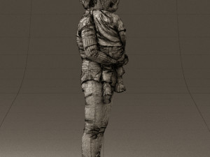 woman with kid in the arms 0627 3d print ready Modelo de impresión 3D
