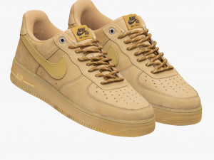 001212 nike air force 1 brown 3D-Modell