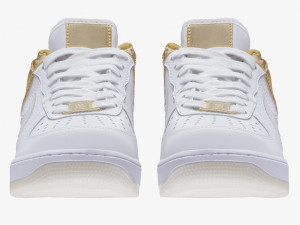 001215 nike air force 1 white Modèle 3D