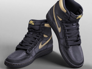 001216 nike jordan black 3D मॉडल