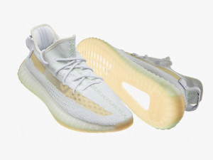 001221 adidas yeezy boost 350 white Modelo 3D