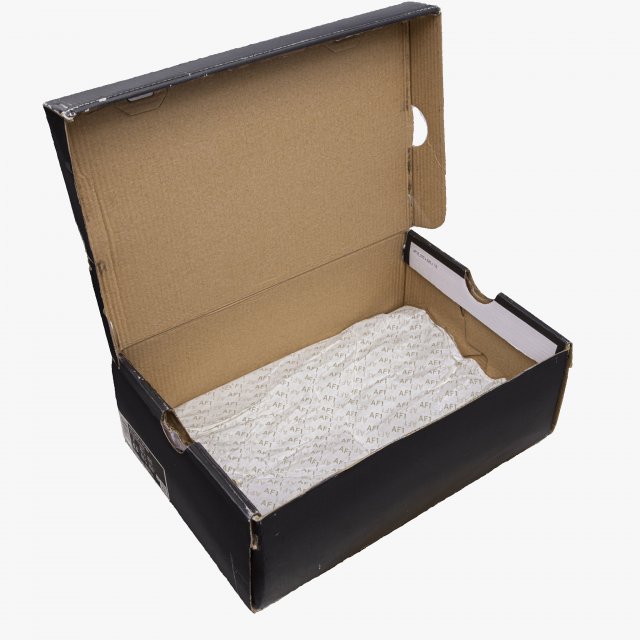 001222 box for sneakers nike air force 1 3D Model .c4d .max .obj .3ds .fbx .stl .blend 