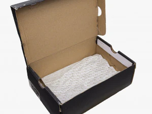 001222 caja para zapatillas nike air force 1 Modelo 3D