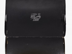 001222 box for sneakers nike air force 1 3D Model