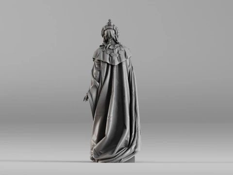 S00014 Catherine the Great Catherine II 3dp 3D Print Model