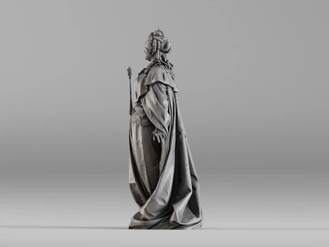 S00014 Catherine the Great Catherine II 3dp 3D Print Model