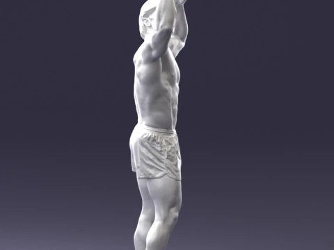 000083 Homem Atl&eacute;tico 0917 Modelo 3D