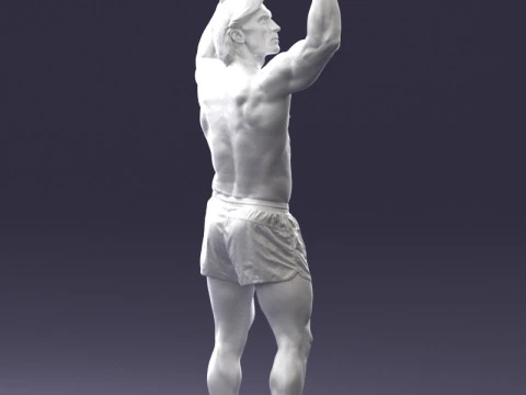 000083 Homem Atl&eacute;tico 0917 Modelo 3D