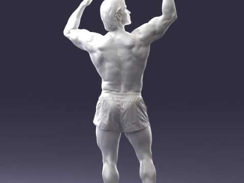000083 Homem Atl&eacute;tico 0917 Modelo 3D