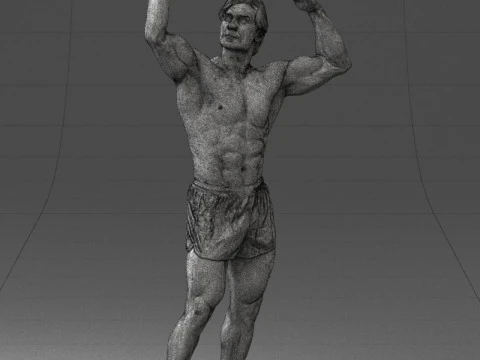 000083 Homem Atl&eacute;tico 0917 Modelo 3D