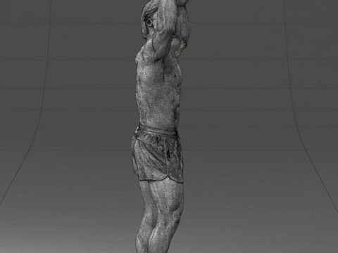 000083 Homem Atl&eacute;tico 0917 Modelo 3D