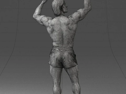 000083 Homem Atl&eacute;tico 0917 Modelo 3D
