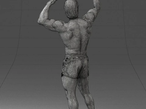 000083 Homem Atl&eacute;tico 0917 Modelo 3D