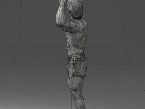 000083 Homem Atl&eacute;tico 0917 Modelo 3D