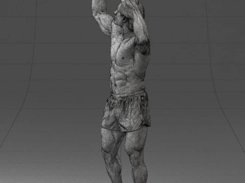 000083 Homem Atl&eacute;tico 0917 Modelo 3D