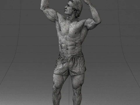000083 Homem Atl&eacute;tico 0917 Modelo 3D