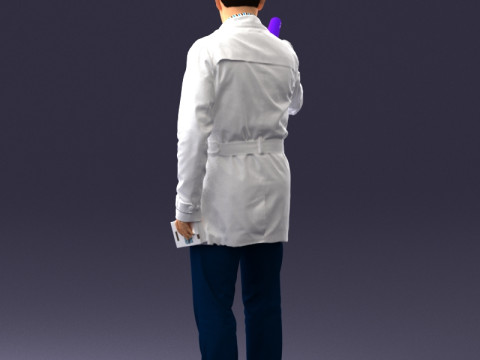 000084 Journalist 0920 3D Модель