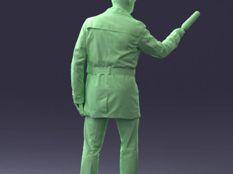 000084 Journalist 0920 3D Model