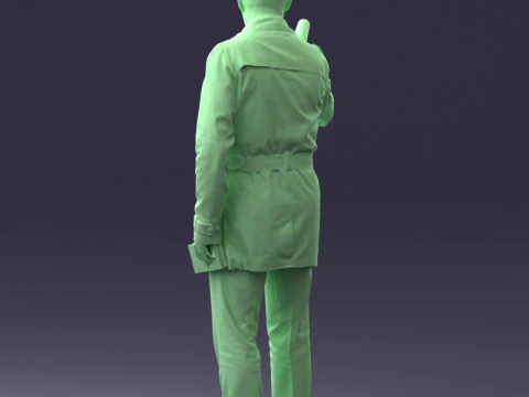 000084 Journalist 0920 3D Model