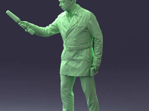 000084 Journalist 0920 3D Модель