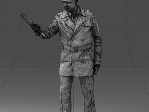 000084 Journalist 0920 3D Модель