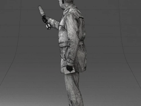000084 Journalist 0920 3D Model