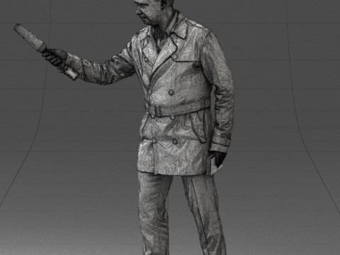 000084 Journalist 0920 3D Модель