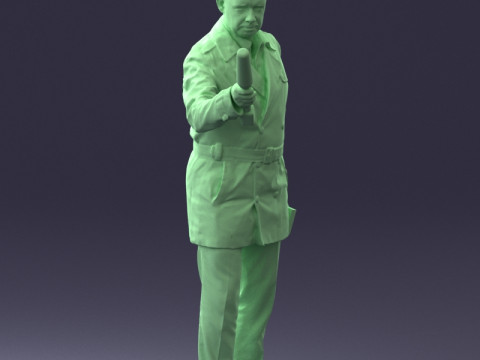 000084 Journalist 0920 3dp 3D Baskı Modeli