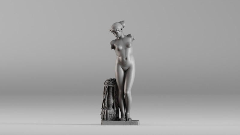 001651 Aphrodite of the Bath Modèles 3D en vedette .c4d .max .obj .3ds .fbx .stl .blend