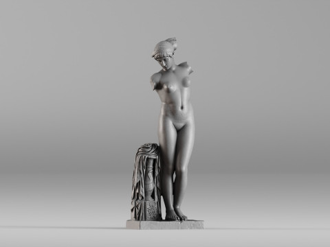 001651 Aphrodite of the Bath 3D Baskı Modeli