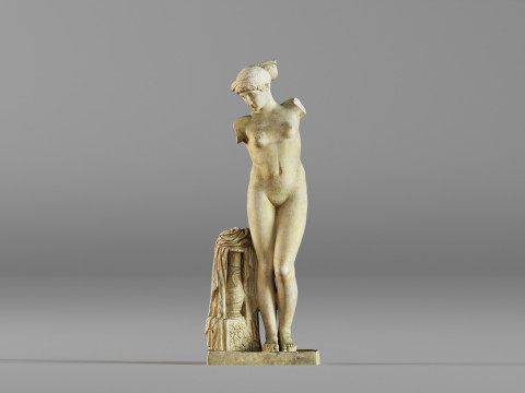 001651 Aphrodite of the Bath 3D Baskı Modeli