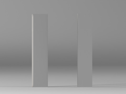 001653 Stone Panel Casting Mold 3D Принт Модель