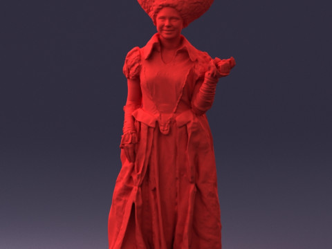 000302 Queen of Spades 1101 3dp 3D Druckmodell