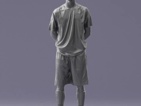 000320 Colecci&oacute;n Equipo de F&uacute;tbol 3dp Modelo de impresión 3D