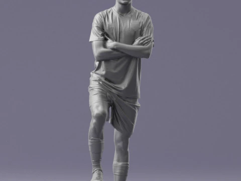 000320 Colecci&oacute;n Equipo de F&uacute;tbol 3dp Modelo de impresión 3D