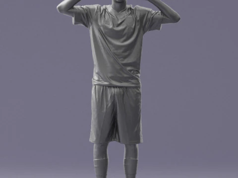 000320 Colecci&oacute;n Equipo de F&uacute;tbol 3dp Modelo de impresión 3D