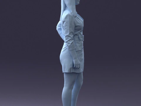 000334 सुरुचिपूर्ण बिजनेस वुमन 0122 3D मॉडल