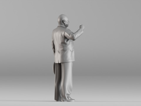 S00026 Nikita Khrushchev 3dp Modèles 3D en vedette