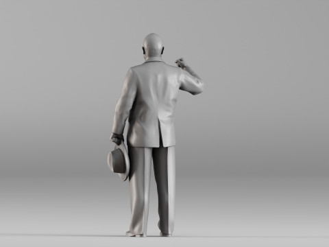 S00026 Nikita Khrushchev 3dp Modèles 3D en vedette