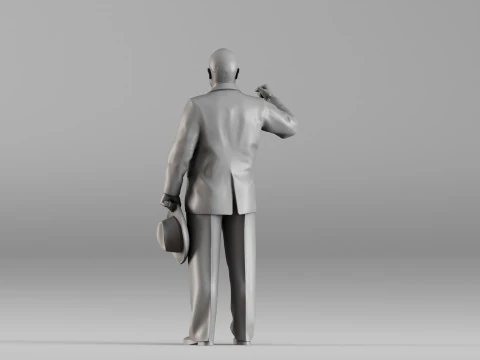 S00026 Nikita Khrushchev 3dp 3D Print Model