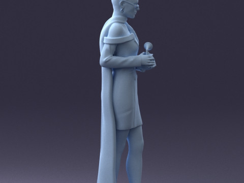 000338 Elegante vrouw met onderscheiding 0218 3dp 3D printmodel