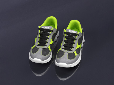 S00052 运动鞋 3D 模型