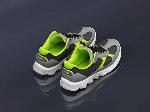 S00052 运动鞋 3D 模型