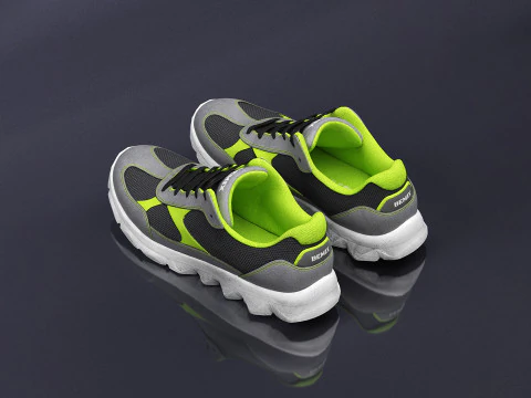 S00052 Sport Sneakers 3D Model
