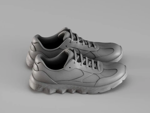 S00052 Sport Sneakers 3dp 3D Print Model