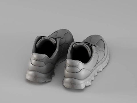 S00052 Sport Sneakers 3dp 3D Print Model