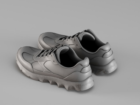 S00052 Спортивні кросівки 3dp 3D Принт Модель