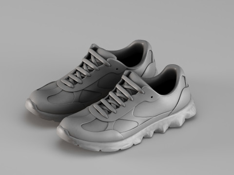 S00052 Спортивні кросівки 3dp 3D Принт Модель