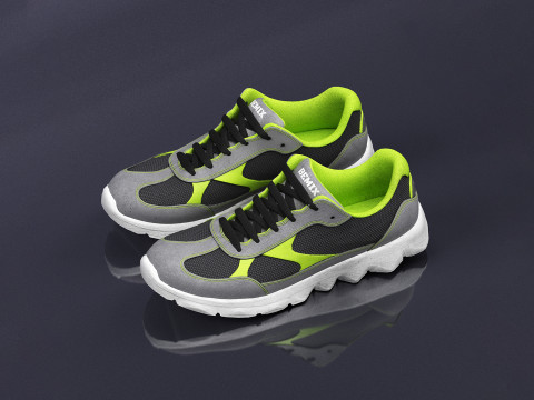 S00052 Спортивні кросівки 3dp 3D Принт Модель