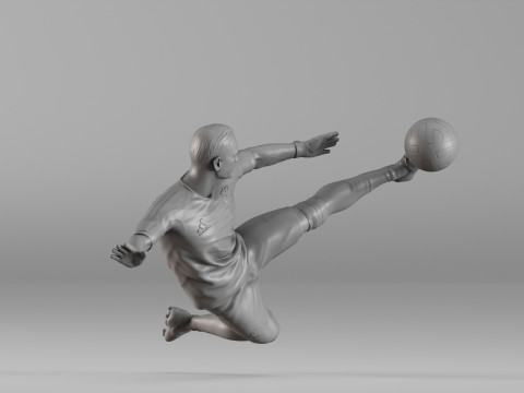 S00027 Gardien légendaire Igor Akinfeev Modèles 3D en vedette